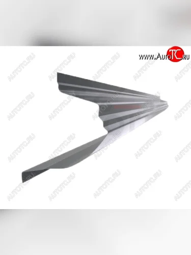 Левый металлический ремонтный порог (полнопрофильный, до уплотнителя) VSEPOROGI KIA Ceed 1 ED рестайлинг, хэтчбэк 5 дв. (2010-2012)