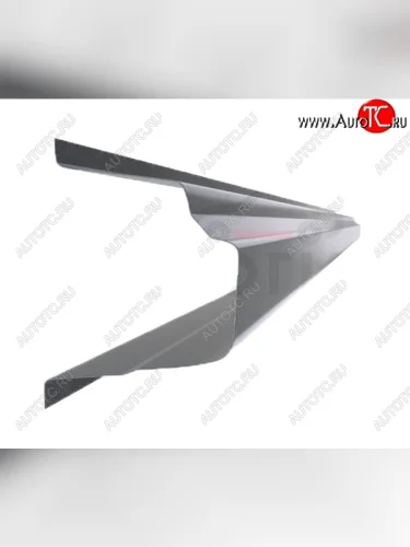 Левый металлический ремонтный порог (полнопрофильный, до уплотнителя) VSEPOROGI KIA Cerato 1 LD седан дорестайлинг (2003-2007)