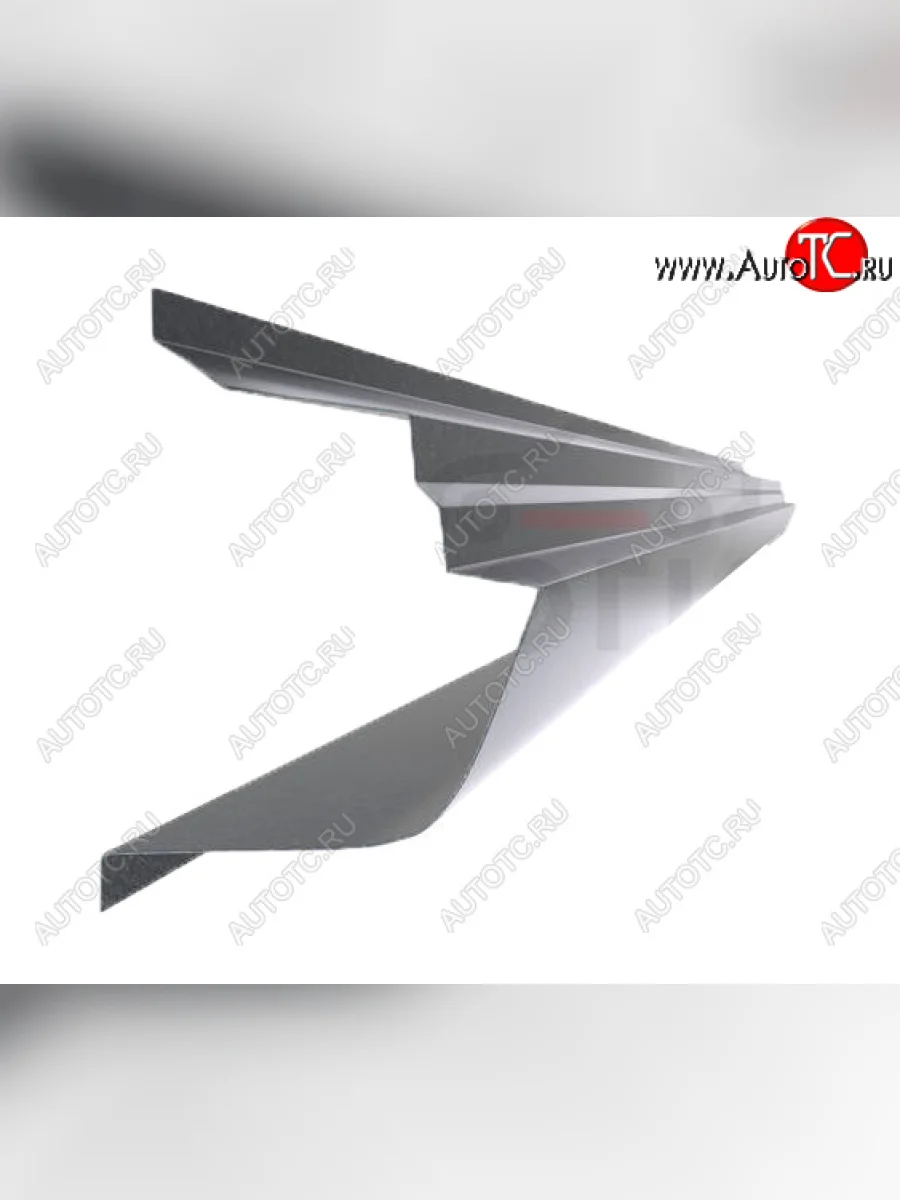 Левый металлический ремонтный порог (полнопрофильный, до уплотнителя) VSEPOROGI KIA Picanto 1 SA хэтчбэк 5 дв. дорестайлинг (2003-2007)  в Самаре Самарской области