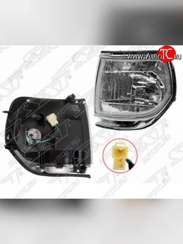 Левый габарит SAT (хрусталь) Toyota Land Cruiser  80 (1989-1997)