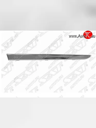 Левый молдинг заднего бампера SAT (хром) Honda CR-V RW,RT дорестайлинг (2016-2020)