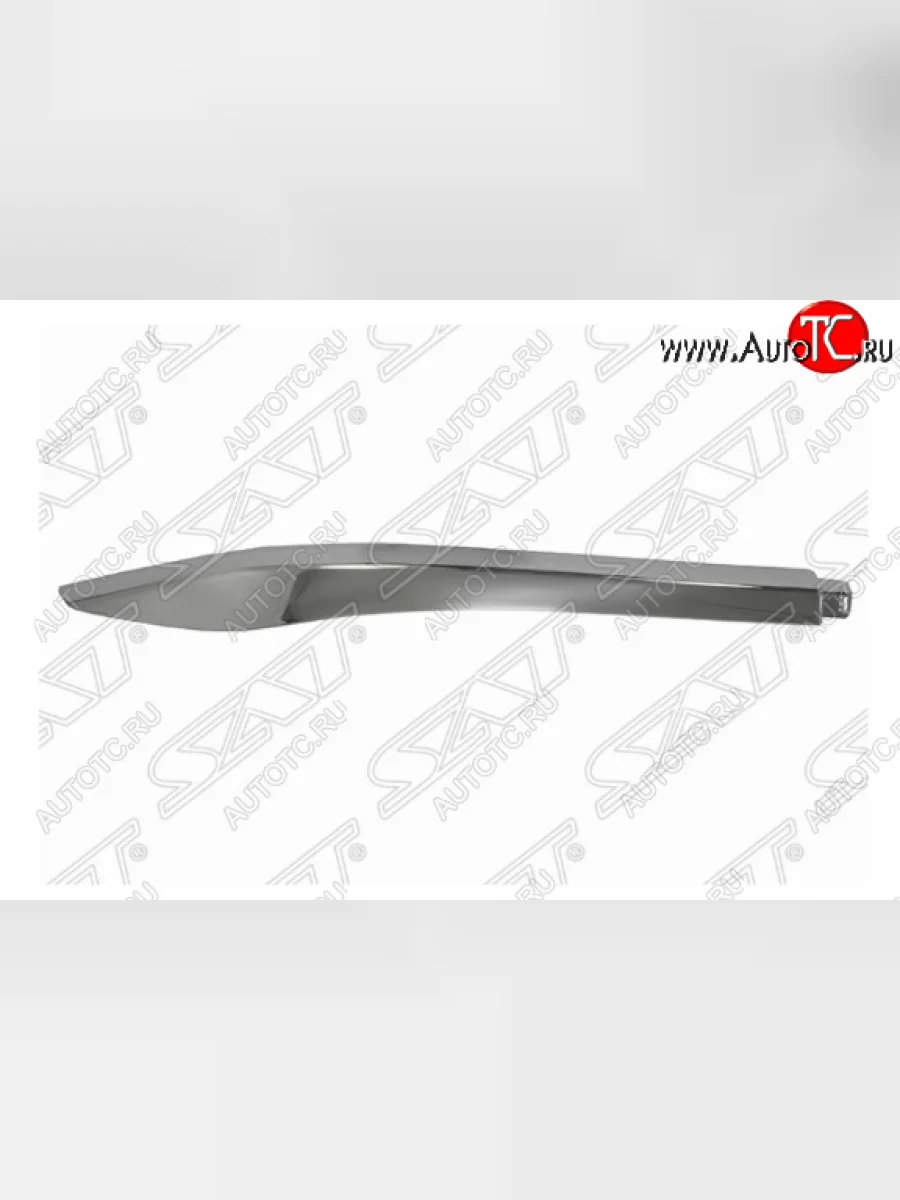 Левый молдинг заднего бампера SAT (хром)  Nissan Murano (2015-2022) 3 Z52  в Самаре Самарской области