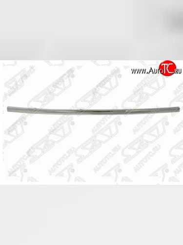 Молдинг заднего бампера SAT (центральная часть, хром) Nissan Murano 3 Z52 дорестайлинг (2015-2022)