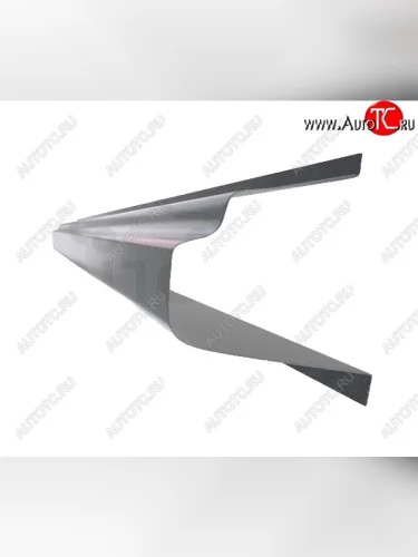 Правый металлический ремонтный порог (полнопрофильный, до уплотнителя) VSEPOROGI KIA Rio  1 DC (2000-2005) дорестайлинг универсал, рестайлинг седан, рестайлинг универсал