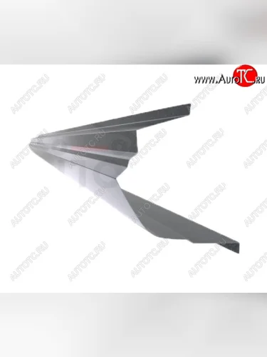 Правый металлический ремонтный порог (полнопрофильный, до уплотнителя) VSEPOROGI KIA Rio 2 JB дорестайлинг седан (2005-2009)