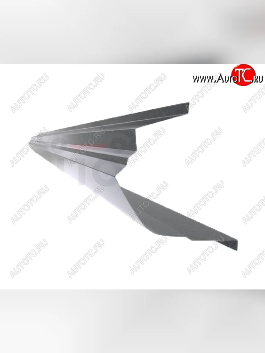 Правый металлический ремонтный порог (полнопрофильный, до уплотнителя) VSEPOROGI  KIA Rio (2005-2011) 2 JB  в Самаре Самарской области