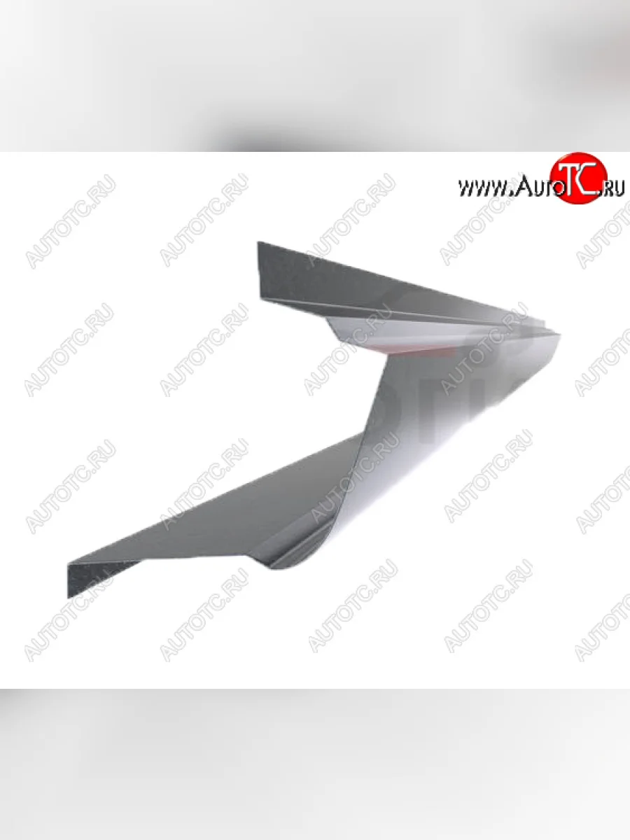 Левый металлический ремонтный порог (полнопрофильный, до уплотнителя) VSEPOROGI KIA Rio 3 QB хэтчбек 5 дв. рестайлинг (2015-2017)  в Самаре Самарской области