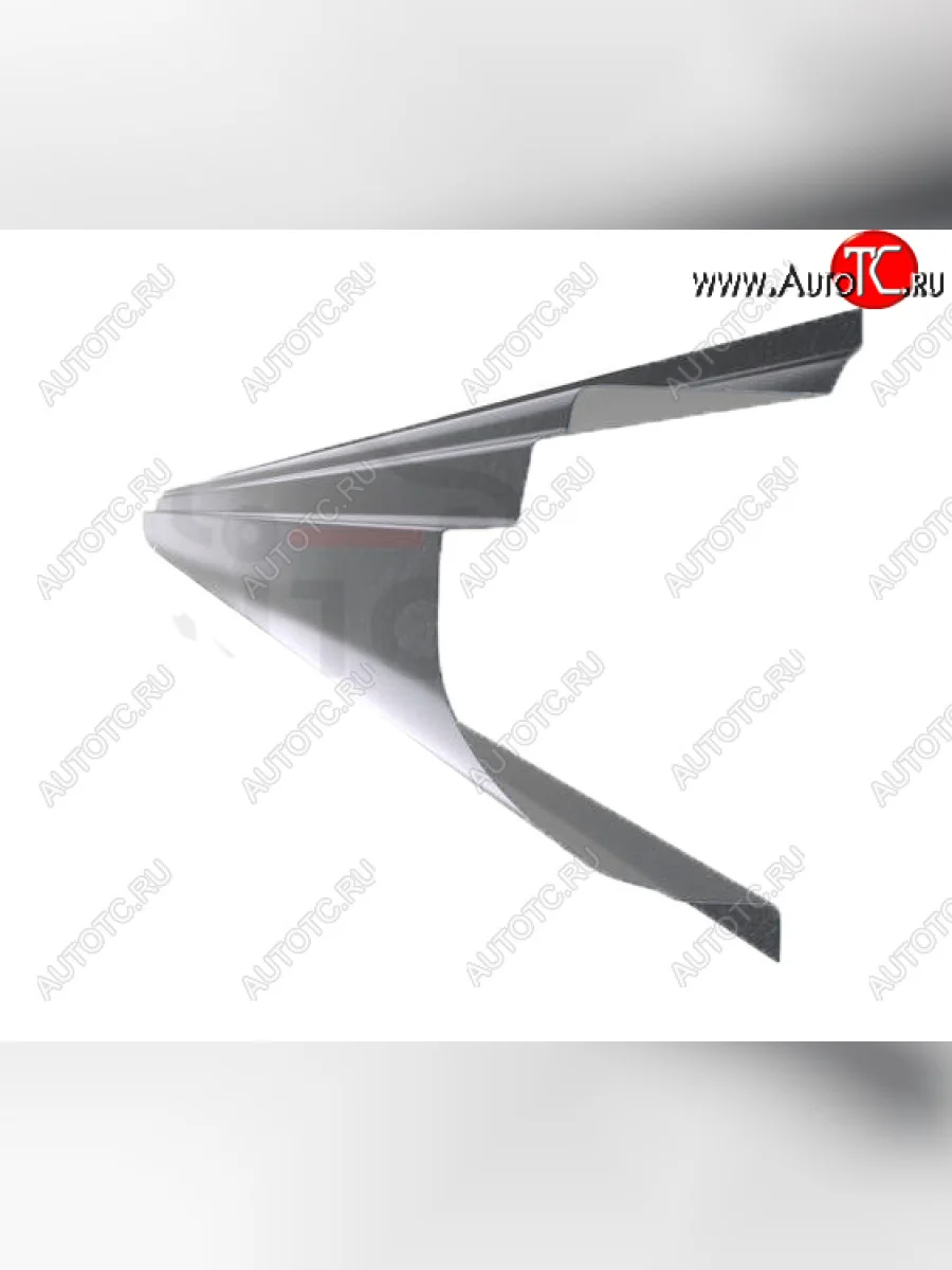 Правый металлический ремонтный порог (полнопрофильный, до уплотнителя) VSEPOROGI KIA Sorento BL рестайлинг (2006-2010)  с доставкой в г. Керчь