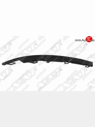 Правый молдинг заднего бампера SAT (черный) Volkswagen Tiguan Mk2 дорестайлинг (2016-2020)