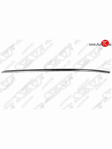 Левый молдинг заднего бампера SAT (хром) Mercedes-Benz C-Class  W204 (2007-2011) дорестайлинг седан