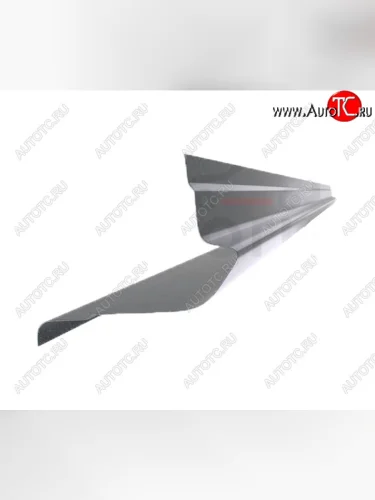 Левый металлический ремонтный порог (полнопрофильный, до уплотнителя) VSEPOROGI KIA Sportage  2 JE,KM (2004-2010) дорестайлинг,  рестайлинг