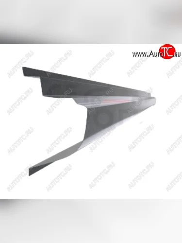 Левый металлический ремонтный порог (полнопрофильный, до уплотнителя) VSEPOROGI Лада ВАЗ Калина 1119 хэтчбек (2004-2013)