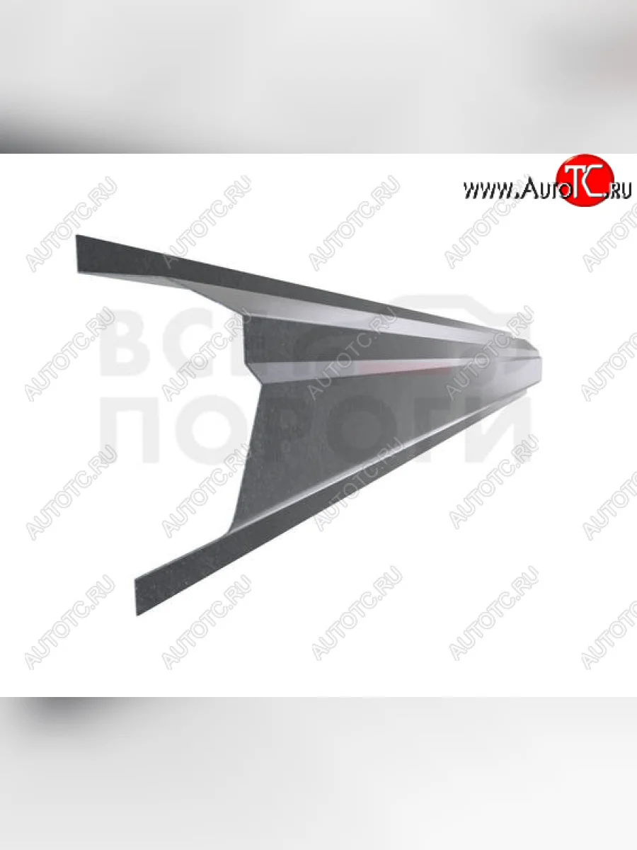 Левый металлический ремонтный порог (полнопрофильный, до уплотнителя) VSEPOROGI Лада ВАЗ Приора 2170 седан дорестайлинг (2007-2014)  с доставкой в г. Керчь