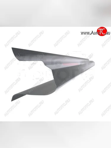 Левый металлический ремонтный порог (полнопрофильный, до уплотнителя) VSEPOROGI Лада ВАЗ XRAY Cross (2018-2022)