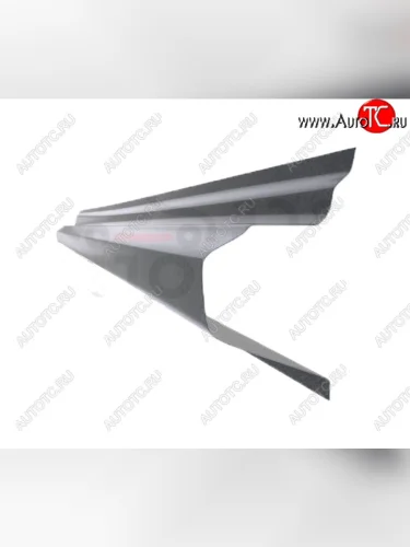 Правый металлический ремонтный порог (полнопрофильный, до уплотнителя) VSEPOROGI Лада ВАЗ Ларгус рестайлинг R90 (2021-2025)