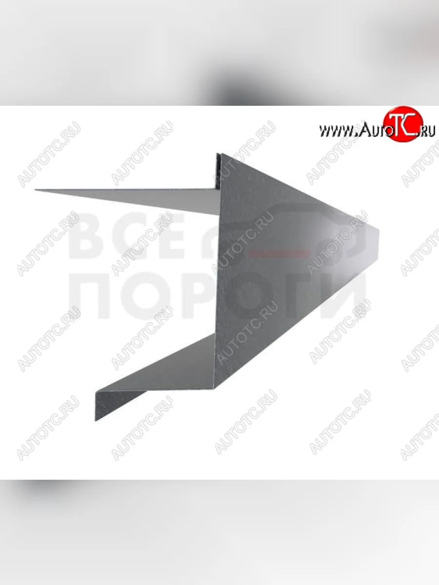 Левый металлический ремонтный порог (полнопрофильный, до уплотнителя) VSEPOROGI  Land Rover Discovery (1998-2004) 2 L318  в Самаре Самарской области