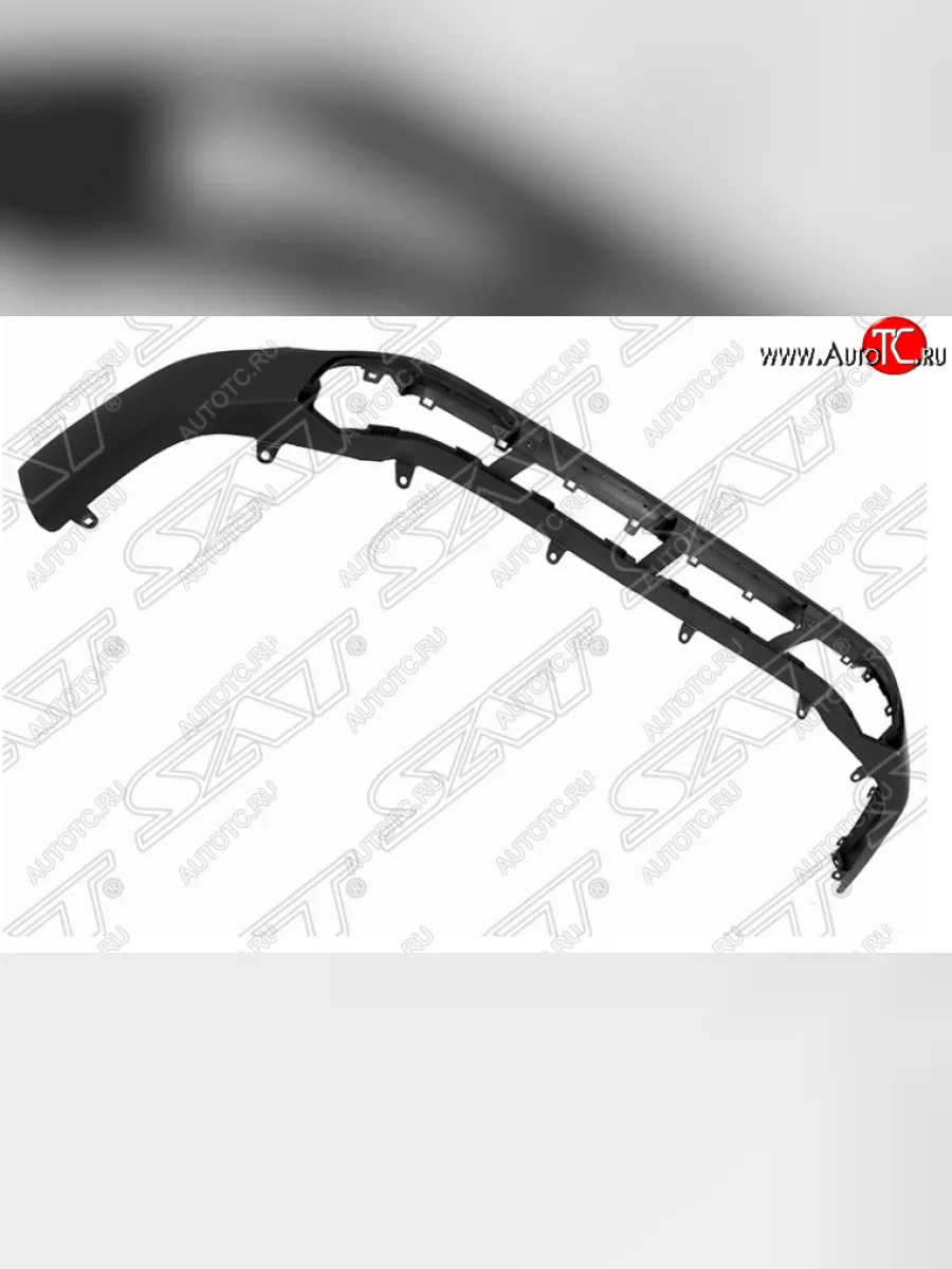 Передний бампер SAT (нижняя часть) Toyota RAV4 XA50 5 дв. дорестайлинг (2018-2025) (Неокрашенный)  в Перми Пермском крае