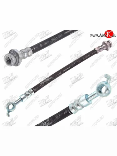 Левый задний тормозной шланг K&K Nissan Qashqai 1 J10 рестайлинг (2010-2013)