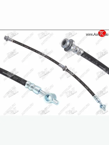Левый передний тормозной шланг K&K Nissan Almera 2 N16 седан дорестайлинг (2000-2003)