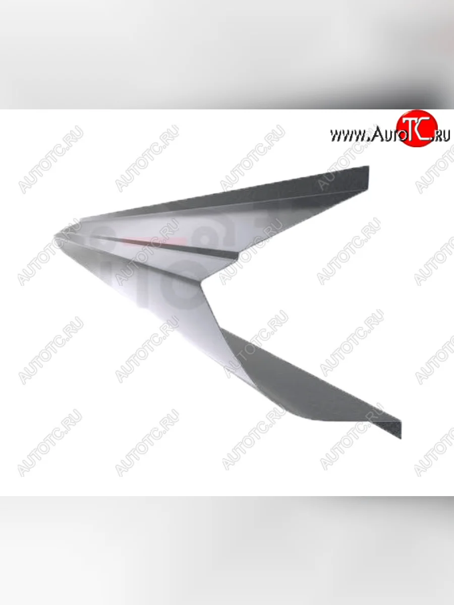 Правый металлический ремонтный порог (полнопрофильный, до уплотнителя) VSEPOROGI Lifan Breez (2006-2012)  с доставкой в г. Керчь