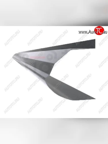 Правый металлический ремонтный порог (полнопрофильный, до уплотнителя) VSEPOROGI Lincoln Navigator 2 (2003-2006)