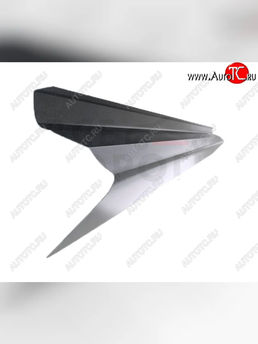 Левый металлический ремонтный порог (полнопрофильный, до уплотнителя) VSEPOROGI Lincoln Navigator 3 (2007-2014)  в Самаре Самарской области