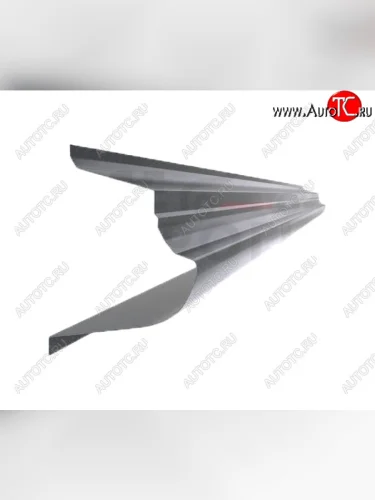 Левый металлический ремонтный порог (полнопрофильный, до уплотнителя) VSEPOROGI Mazda 3/Axela BL дорестайлинг, хэтчбэк 5 дв. (2009-2011)