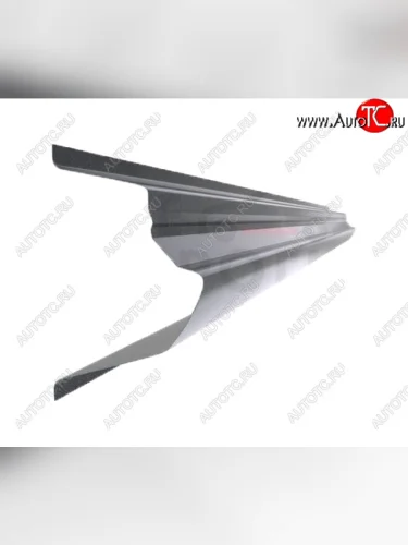 Левый металлический ремонтный порог (полнопрофильный, до уплотнителя) VSEPOROGI Mazda 3/Axela BM дорестайлинг, хэтчбэк (2013-2016)