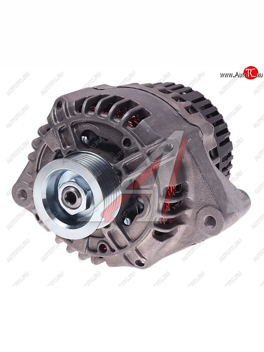 Генератор ELTRA (100A, 14V, инжектор) Лада ВАЗ Калина 1119 хэтчбек (2004-2013)  с доставкой в г. Керчь