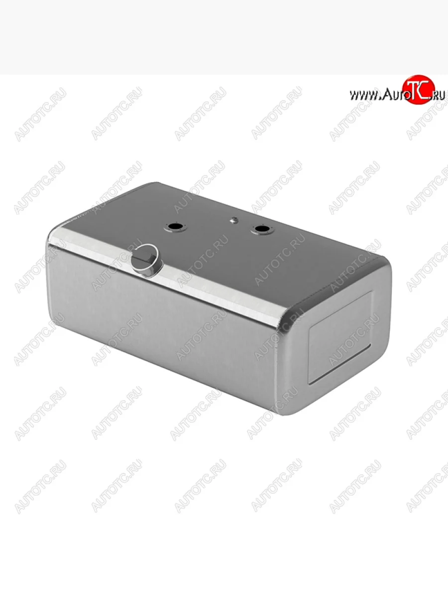 Бак топливный Бакор (130 л., 320*510*870, алюминий, ЕВРО-3.4)  Mitsubishi Fuso Canter (2000-2025) (Горловина резьбовая, с комплектующими)  с доставкой в г. Керчь