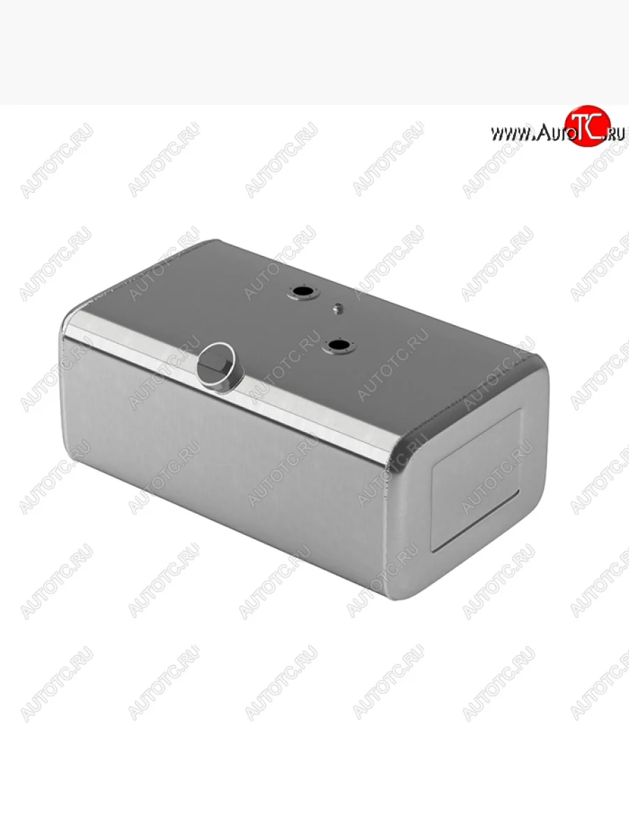 Бак топливный Бакор (130 л., 320*510*870, алюминий) Hino 300 (2010-2025) (Горловина резьбовая, без комплектующих)  в Керчи Республика Крым