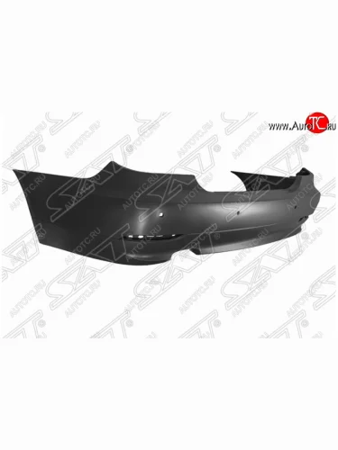 Задний бампер SAT (с отв. под сонары) BMW 5 серия  E60 (2007-2010) седан рестайлинг