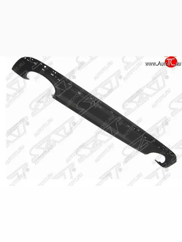 Юбка бампера SAT (под 2 трубы) KIA Optima 4 JF дорестайлинг седан (2016-2018)