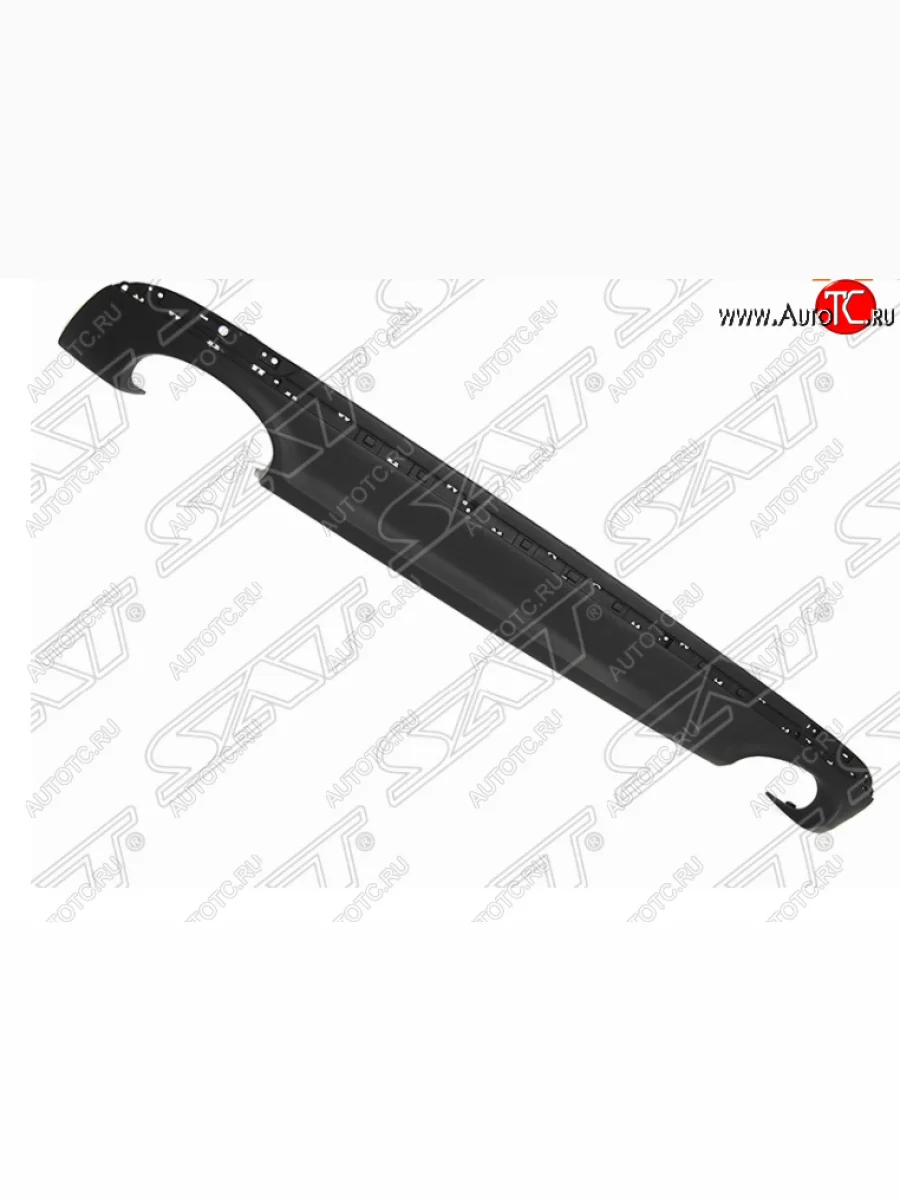 Юбка бампера SAT (под 2 трубы) KIA Optima 4 JF дорестайлинг седан (2016-2018) (Неокрашенный)  в Перми Пермском крае