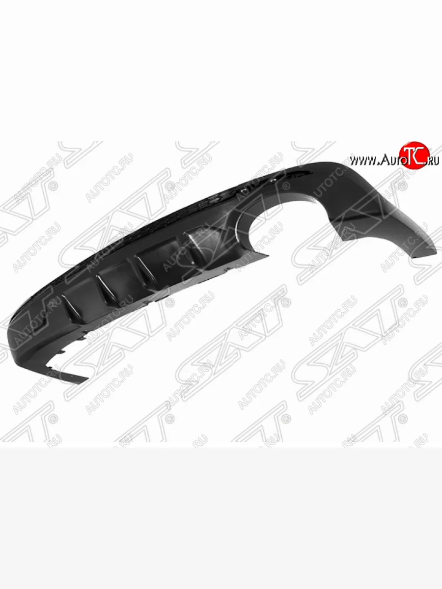 Накладка заднего бампера SAT (под 1 трубу) KIA Optima JF седан рестайлинг (2018-2020) (Неокрашенный)  в Перми Пермском крае