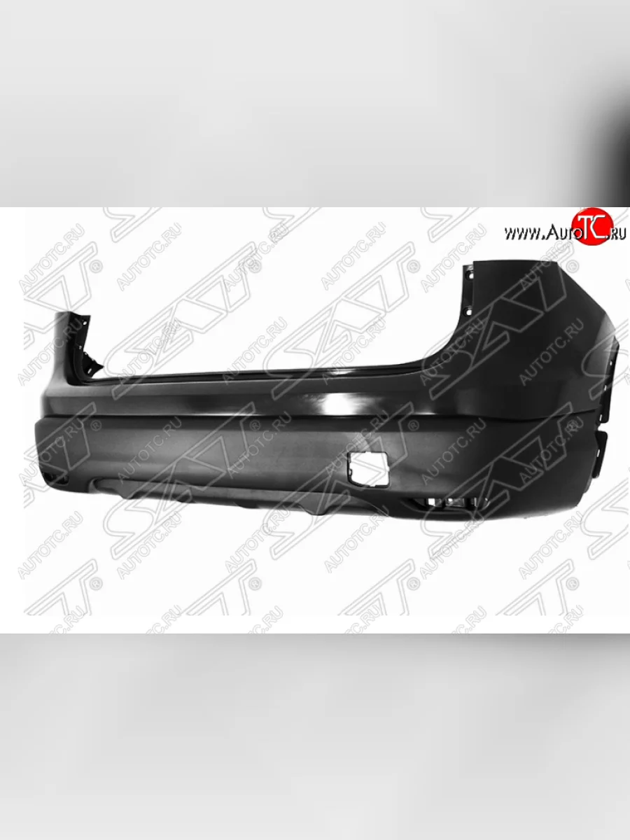 Задний бампер SAT Nissan Qashqai 2 J11 дорестайлинг (2013-2019) (Неокрашенный)  в Перми Пермском крае