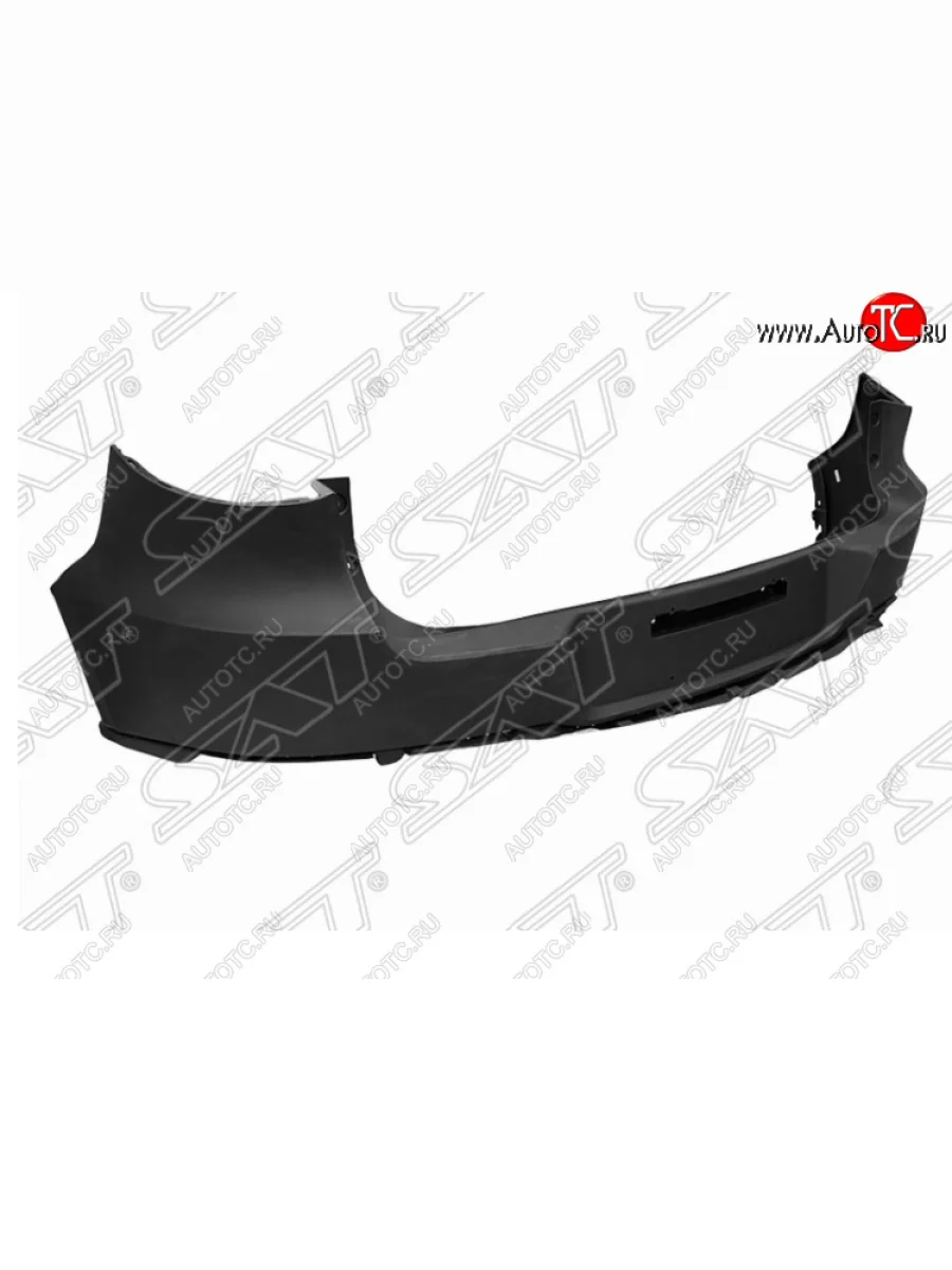 Задний бампер SAT Volkswagen Tiguan NF дорестайлинг (2006-2011) (Неокрашенный)  в Воронеже Воронежской области