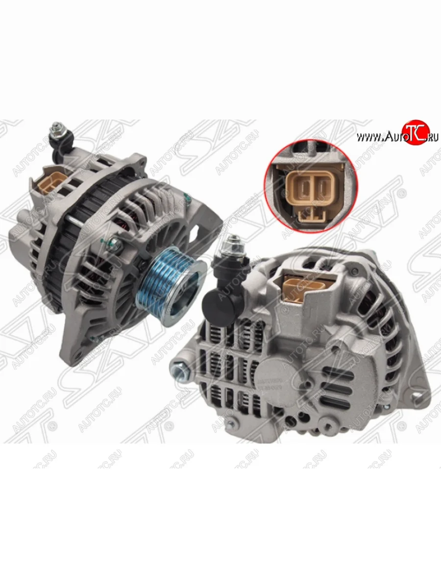 Генератор SAT (12V/90A / 1.3, 1.5, ZJ04ZYVE) Mazda Demio 2 DY дорестайлинг (2002-2005)  с доставкой в г. Керчь