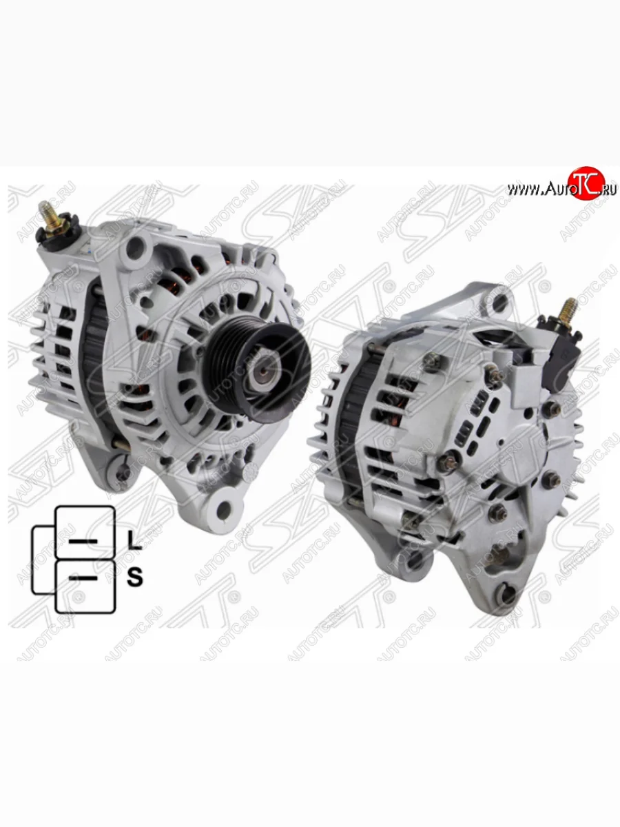 Генератор SAT (12V/65A, 1.0, 1.4 / CGA3DECG10DE) Nissan Micra K11 5 дв. рестайлинг (2000-2003)  в Перми Пермском крае