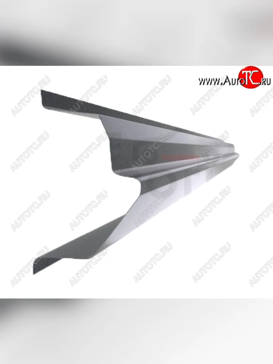 Левый металлический ремонтный порог (полнопрофильный, до уплотнителя) VSEPOROGI Mercedes-Benz C-Class S203 дорестайлинг универсал (2001-2004)  в Воронеже Воронежской области