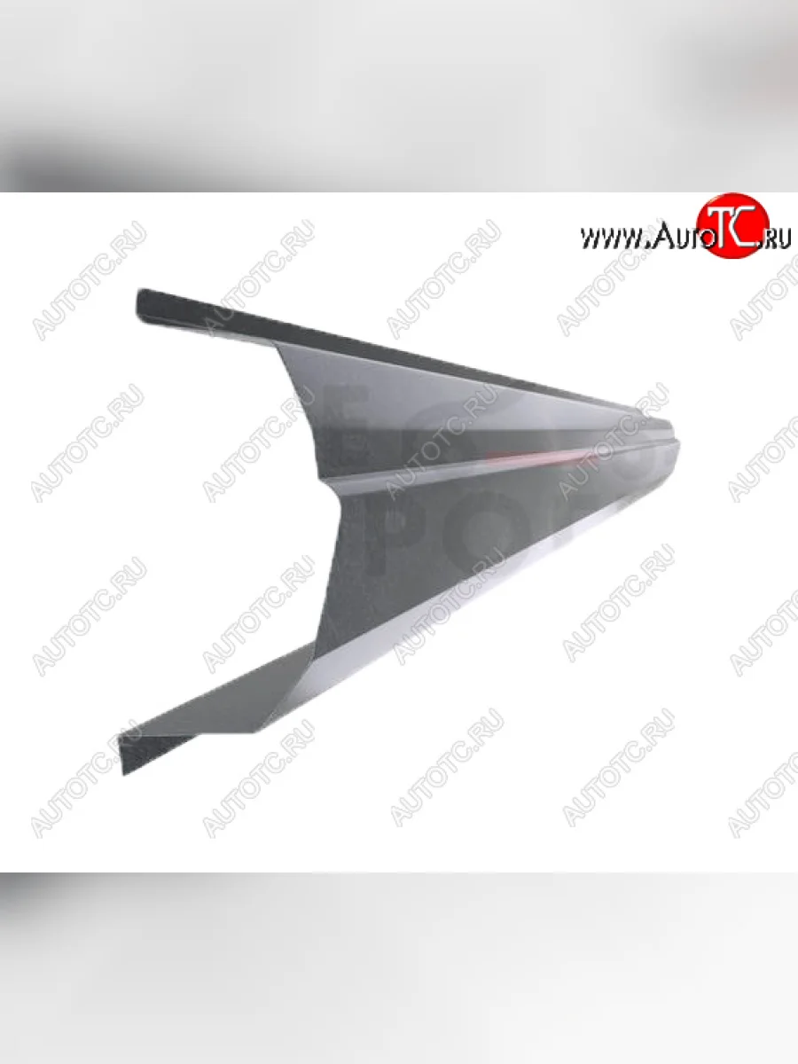 Левый металлический ремонтный порог (полнопрофильный, до уплотнителя) VSEPOROGI Mercedes-Benz C-Class CL203 дорестайлинг купе (2001-2004)  в Воронеже Воронежской области