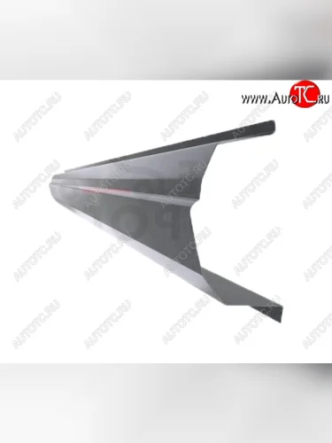 Правый металлический ремонтный порог (полнопрофильный, до уплотнителя) VSEPOROGI Mercedes-Benz C-Class  CL203 (2001-2008) дорестайлинг купе, рестайлинг, хэтчбэк 3 дв.