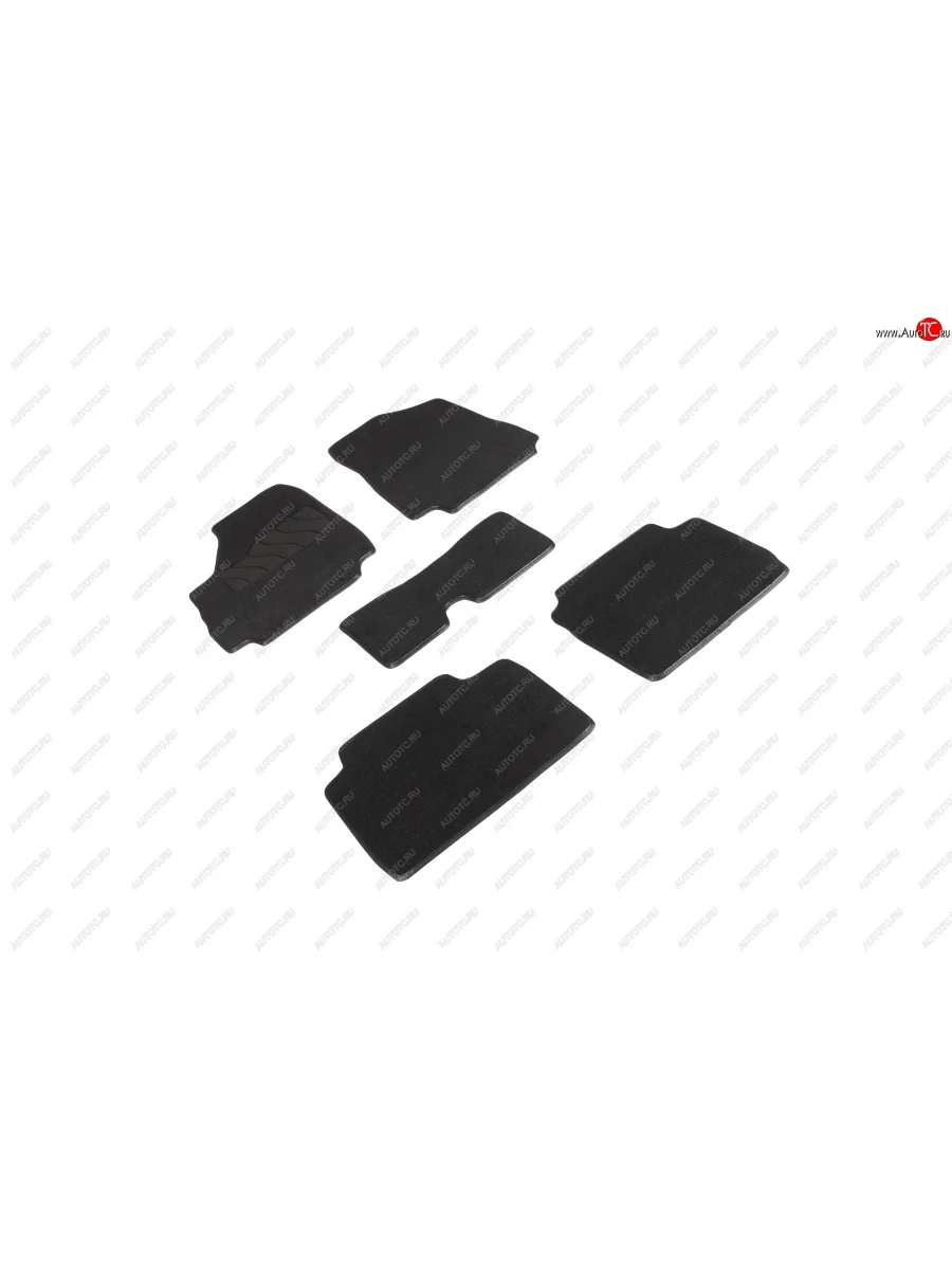 Текстильные коврики в салон SEINTEX LUX (с 2019 г.в.) Лада ВАЗ нива 4х4 2121 (Legend) 3 дв. 2-ой рестайлинг (2021-2025) (Черный)  в Керчи Республика Крым