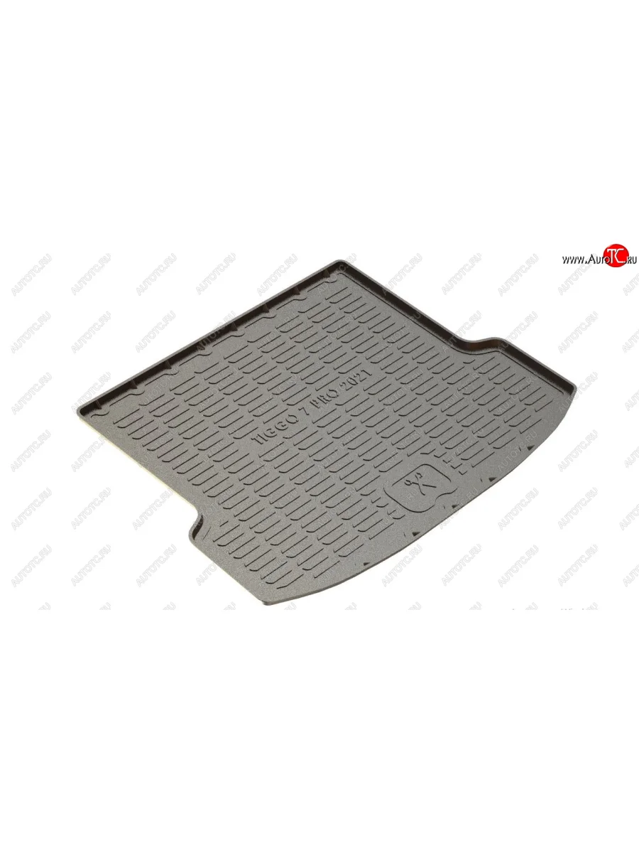 Коврик в багажник SeiNtex (полимерный, с запаской) Chery Tiggo 7 PRO (2019-2025)  в Керчи Республика Крым