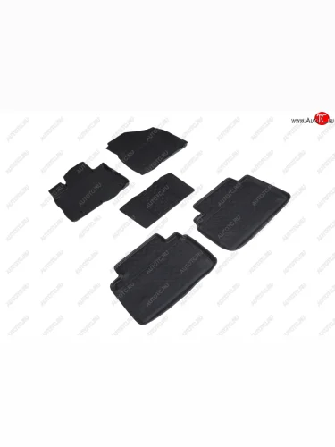 Коврики в салон SeiNtex (резина, высокий бортик) (Черный) Hyundai Tucson NX4 (2020-2022)
