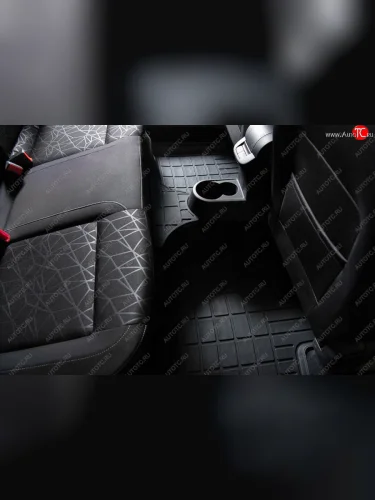 Коврики в салон SeiNtex (полиуретан) (Черный) Geely Atlas Pro NL3 (2019-2025)