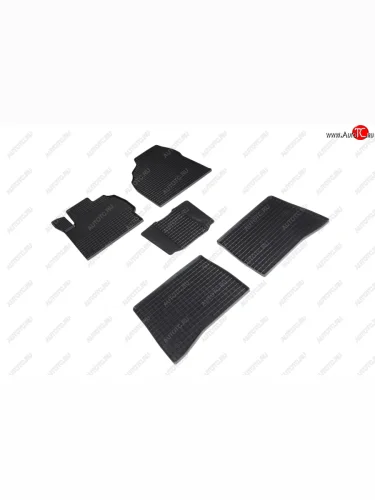 Коврики в салон SeiNtex Cетка (правый руль) Toyota Prius Alfa лифтбек рестайлинг (2011-2015)