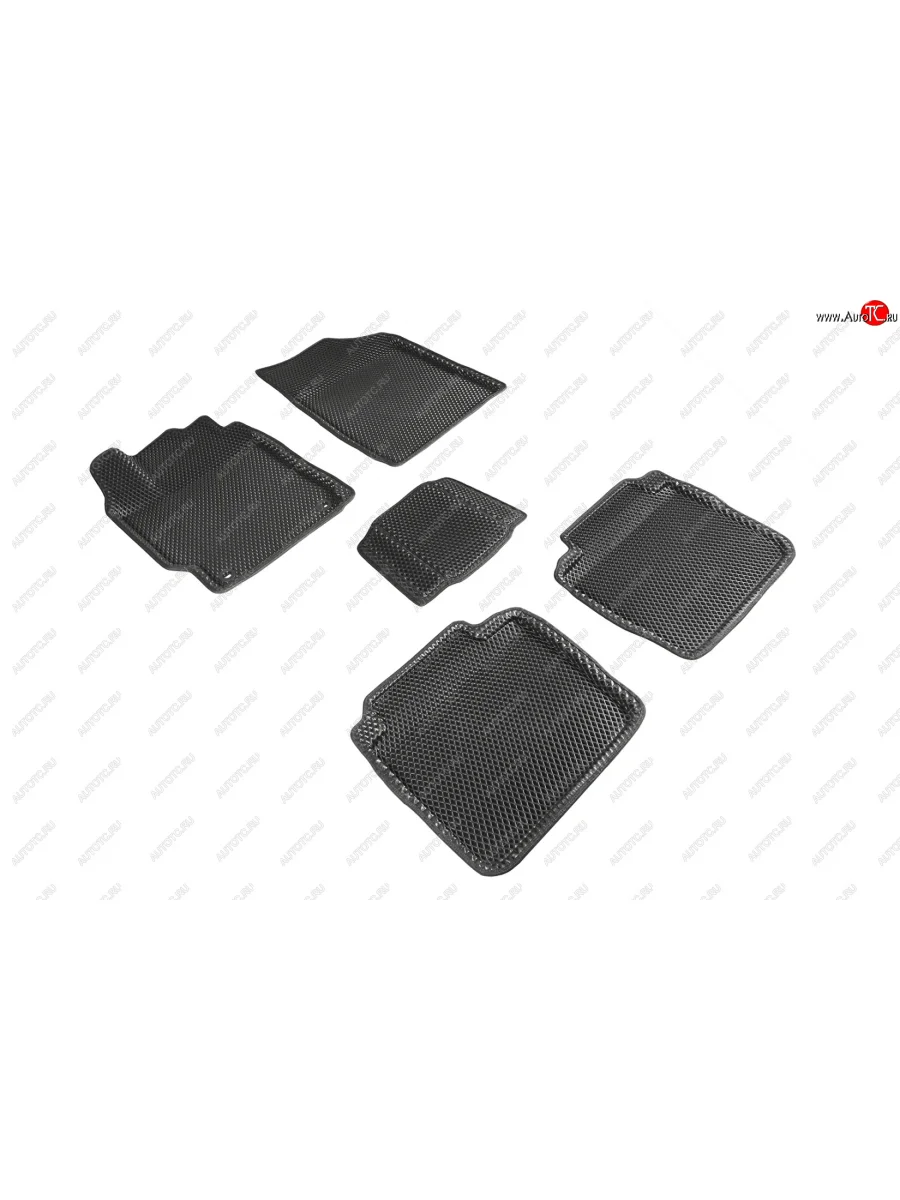 Коврики в салон EVA 3D РОМБ (полимер) Toyota Camry XV50 дорестайлинг (2011-2014)  с доставкой в г. Керчь