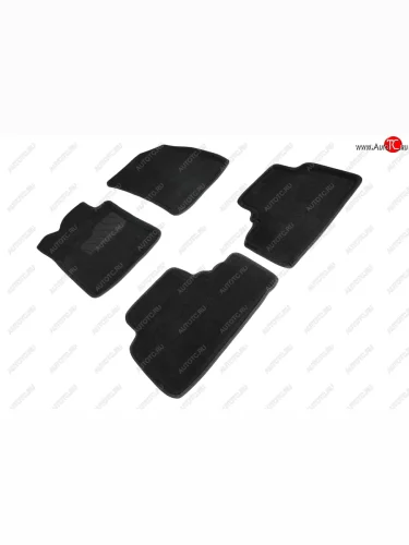 Коврики в салон SEINTEX 3D ВОРС (комплект, 2WD) (Цвет: черный) Haval Jolion дорестайлинг (2020-2024)