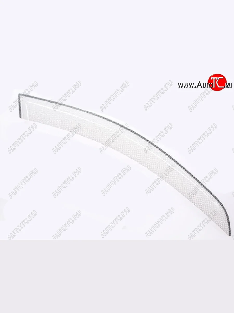 Дефлектора окон CA-Plastic Toyota Starlet P80 дорестайлинг, хэтчбэк 3 дв. (1989-1991) (Шелкография белая, Без хром. молдинга)  в Самаре Самарской области